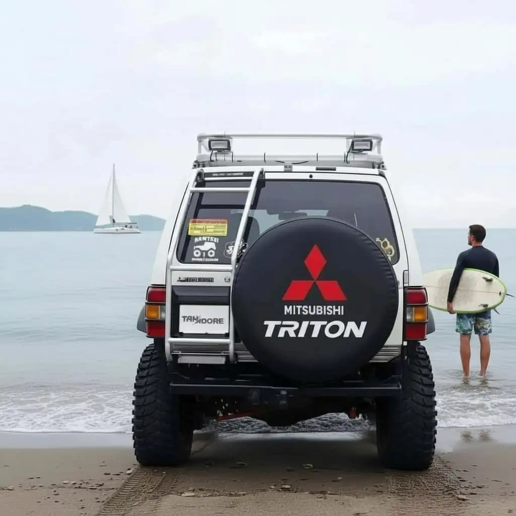 Mitsubishi Triton Spare Wheel Tire Cover